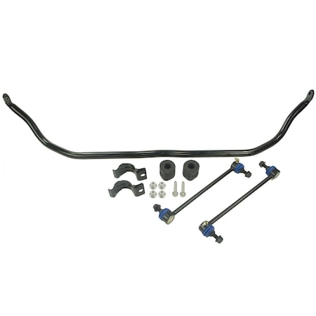 Mevotech 00-03 Chrysler Voyager:Front Stblzr Bar Kit, Ms258138 MS258138